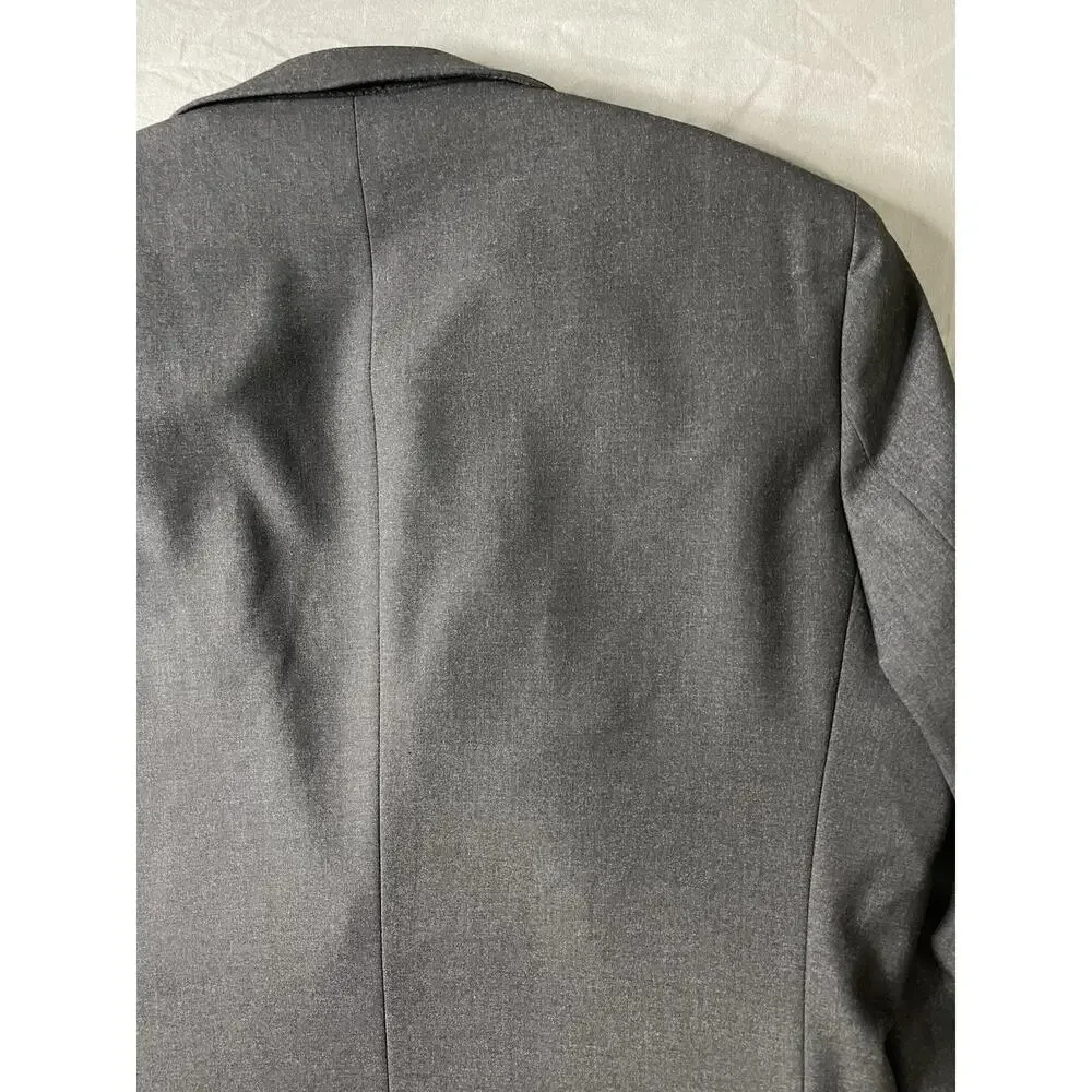 Egara Gray Skinny Fit Stretch Blazer Jacket Men’s 40L Excellent Condition